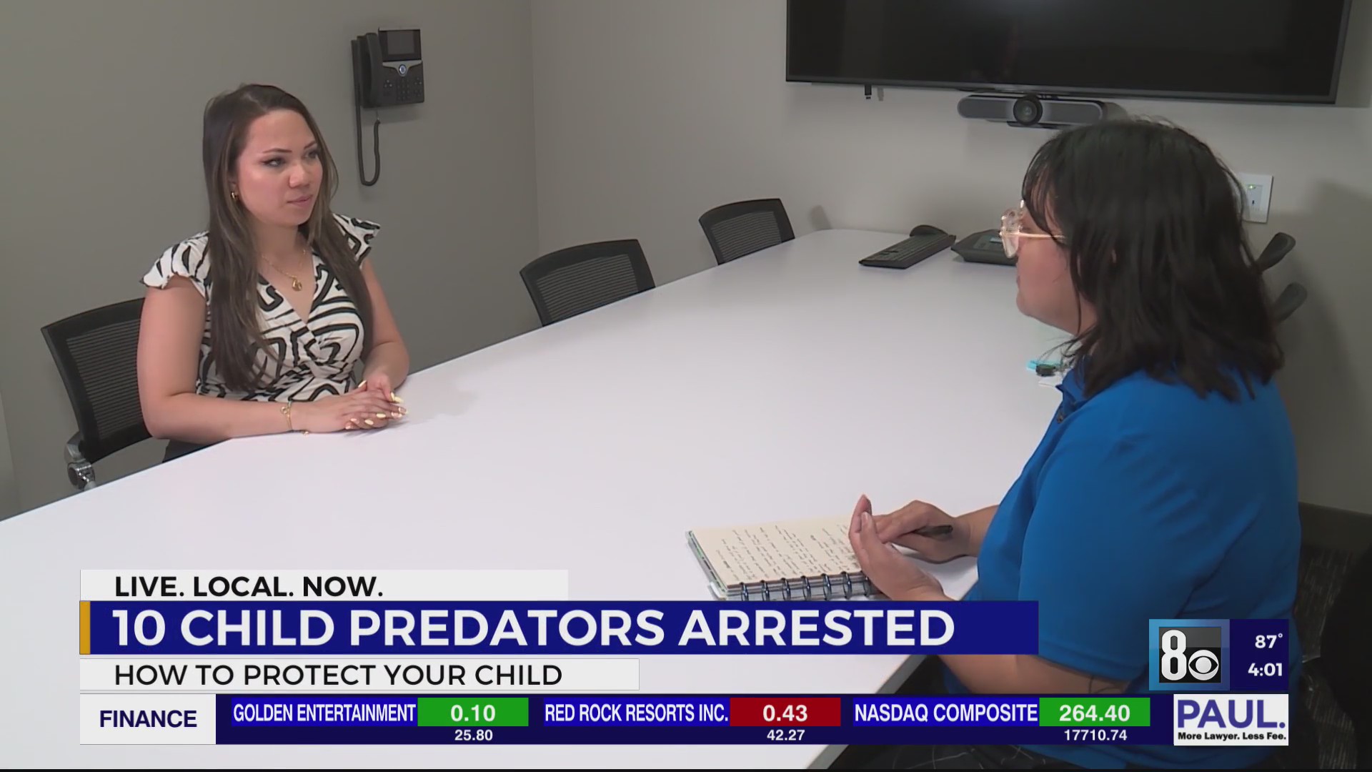 Ten arrested in Las Vegas for child sexual abuse charges – KLAS