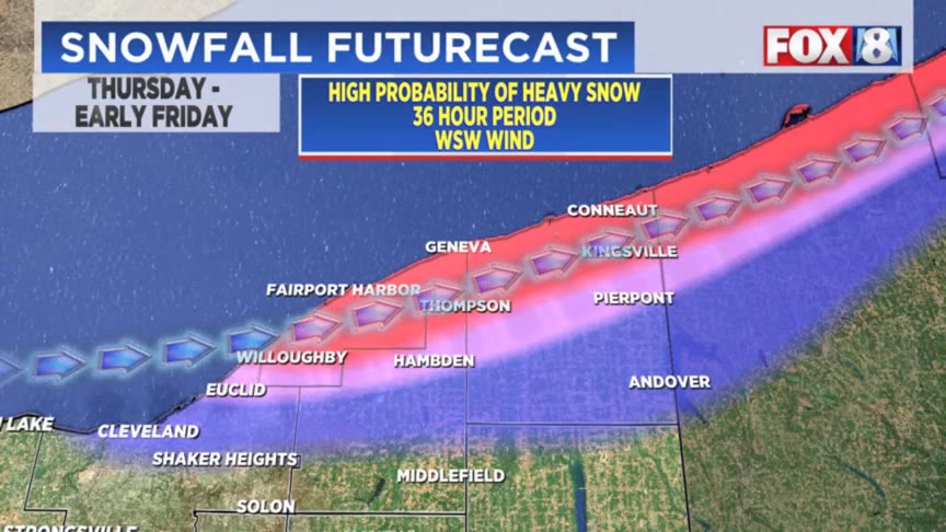 Temps drop ahead of more lake effect in Northeast Ohio – Fox 8 ...
