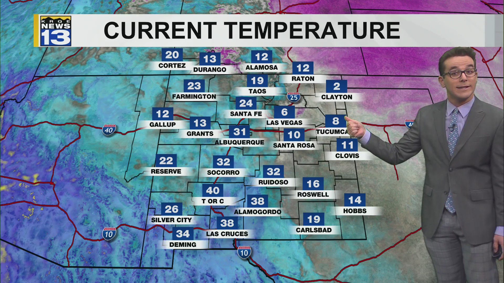 Storm departs with a colder start before warm-up – KRQE NEWS 13 ...