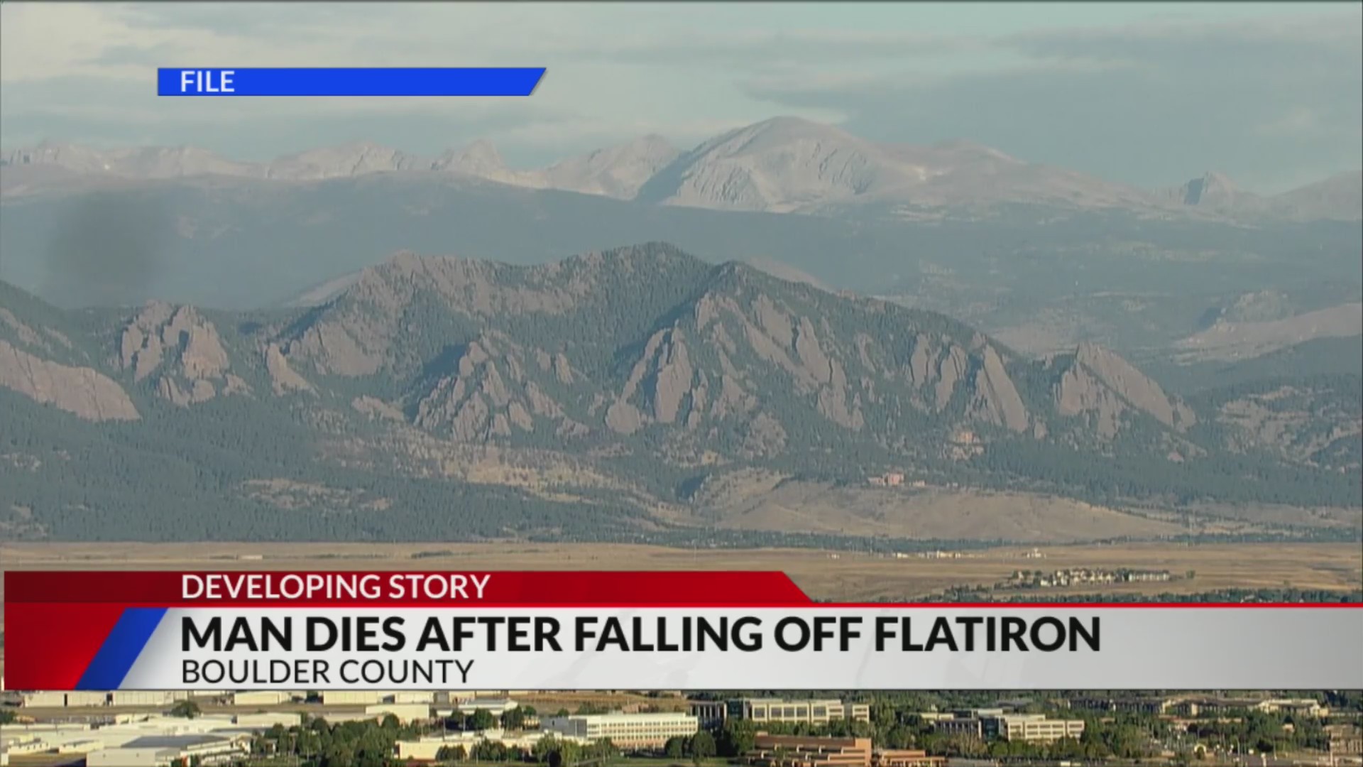 Man dies after falling from Second Flatiron – FOX31 Denver