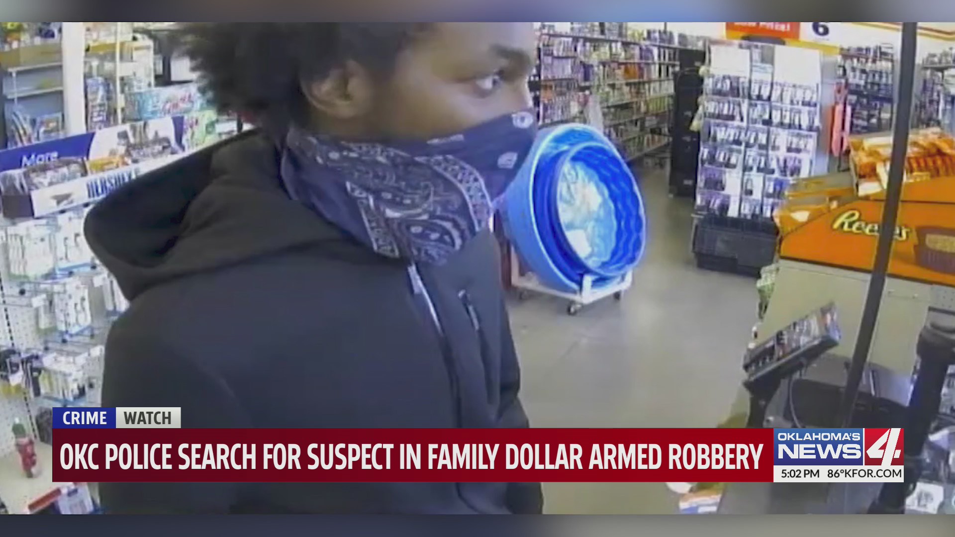 OKC police search for suspect in family dollar armed robbery – KFOR.com ...