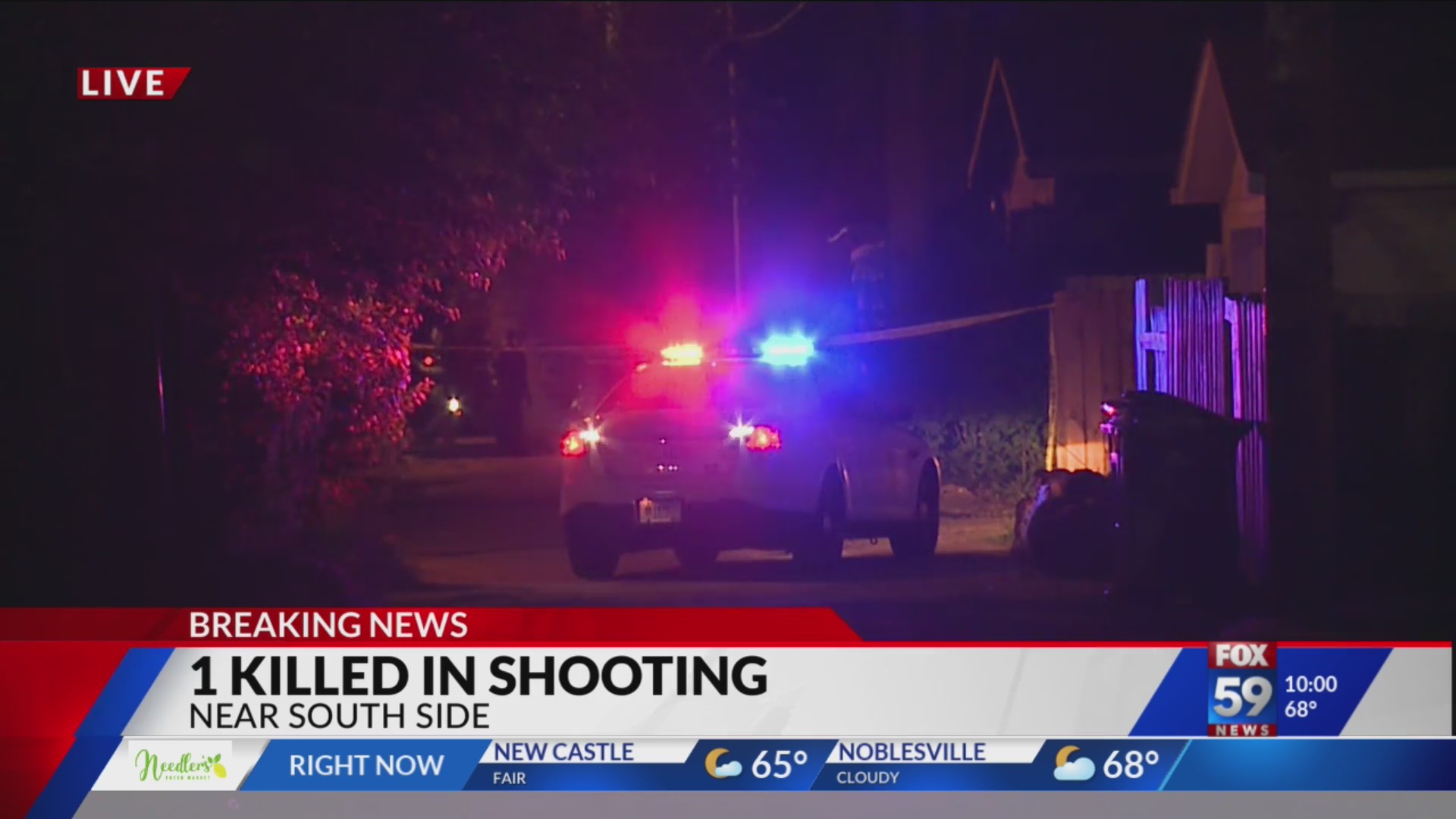 Man found dead in alley on near south side of Indianapolis – Fox 59
