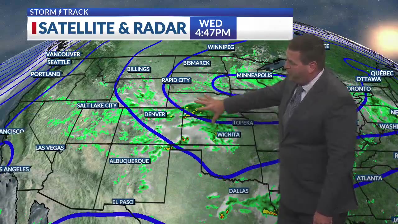 Rain moves through overnight before temperatures climb in the days ...