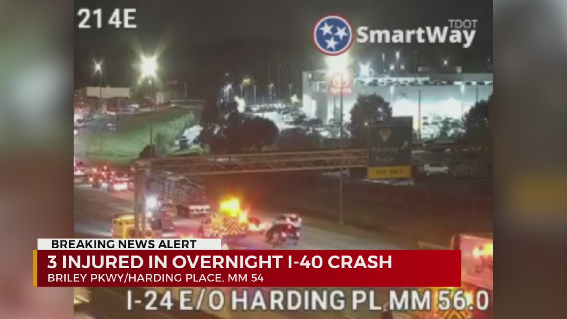 3 hurt in crash on I-24 – WKRN News 2