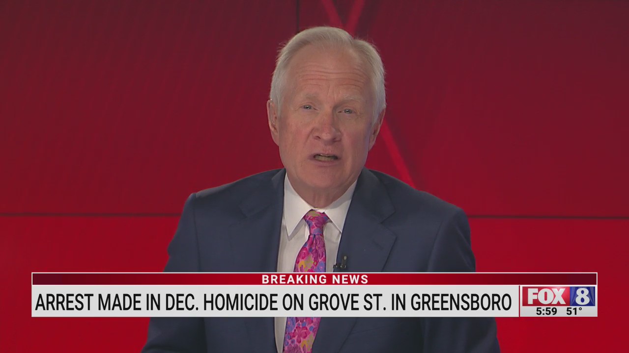 Arrest made in Greensboro homicide investigation – FOX8 WGHP