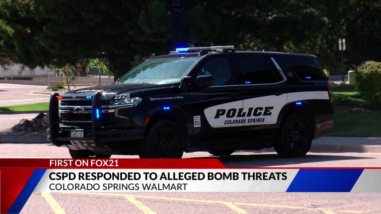 CSPD: Officers respond to bomb threat at Platte Walmart – FOX21 News ...