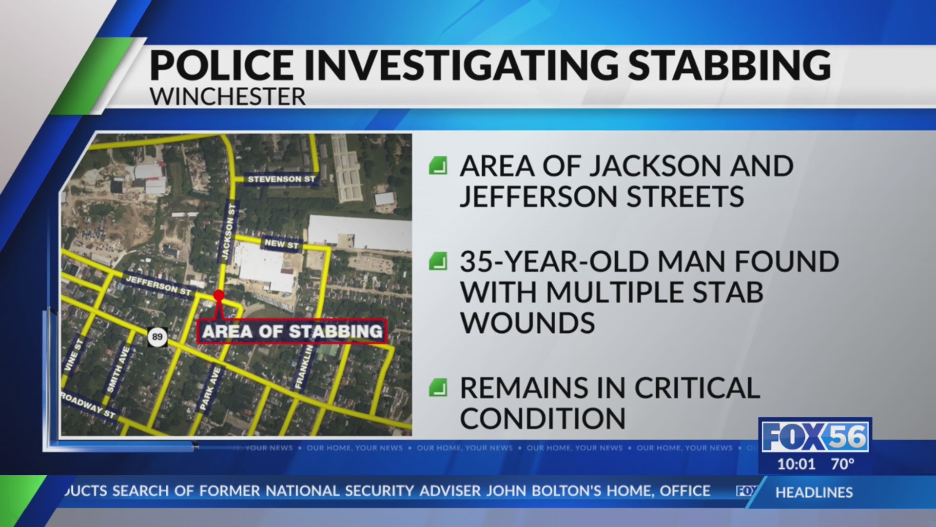 Winchester man charged in connection with stabbing investigation – FOX ...