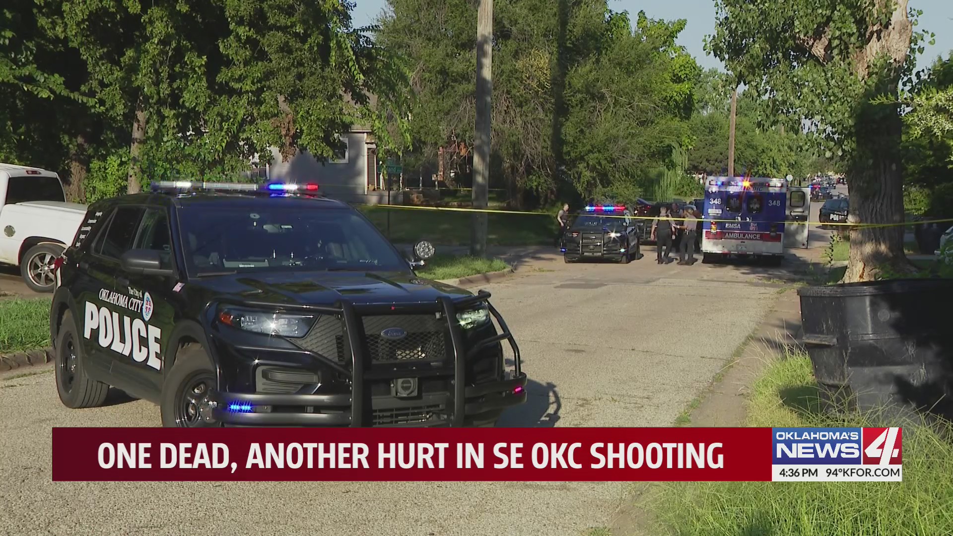 One dead, another hurt in SE OKC shooting – KFOR.com Oklahoma City