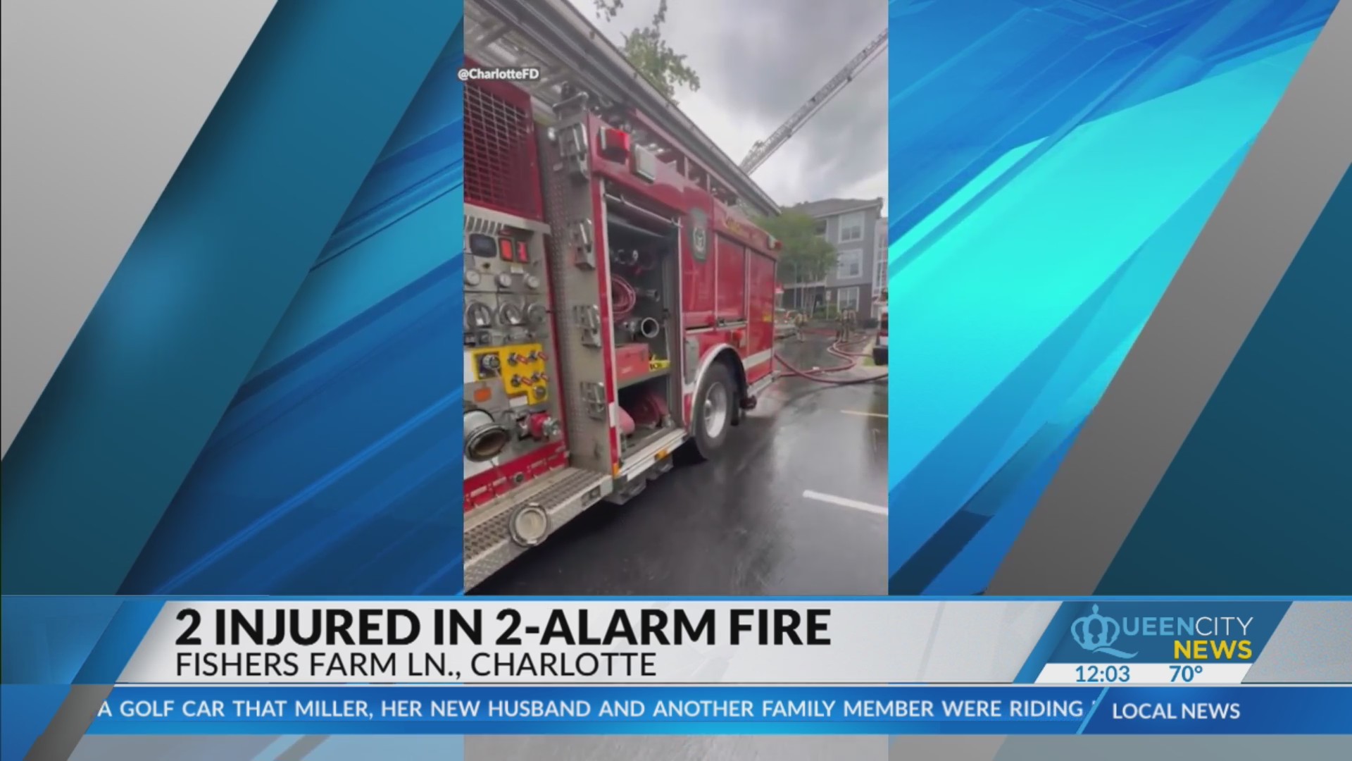 Balcony grill fire causes $850K in damages at CLT apartment – Queen ...