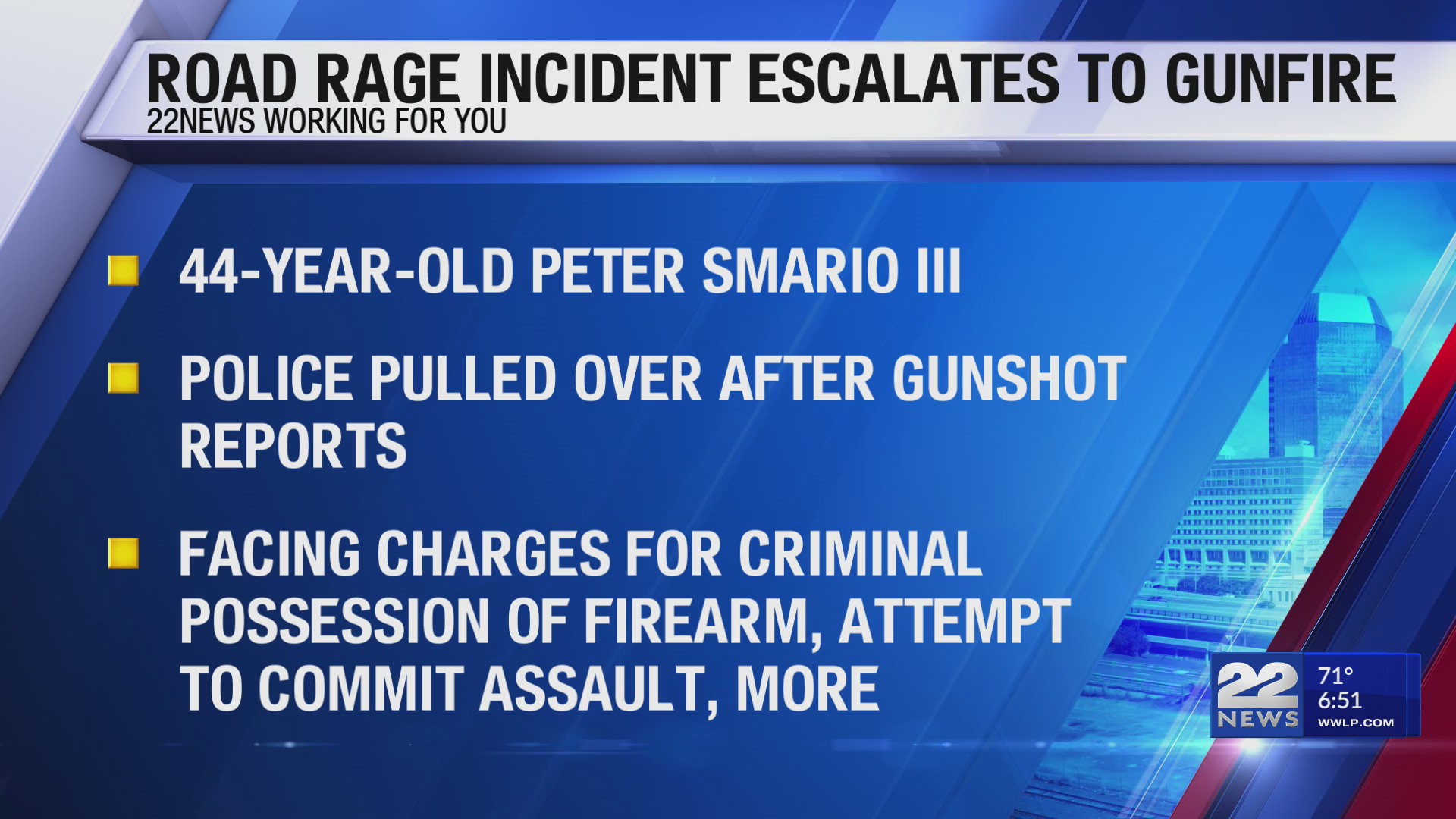Man arrested in Enfield road rage incident involving gunfire – WWLP