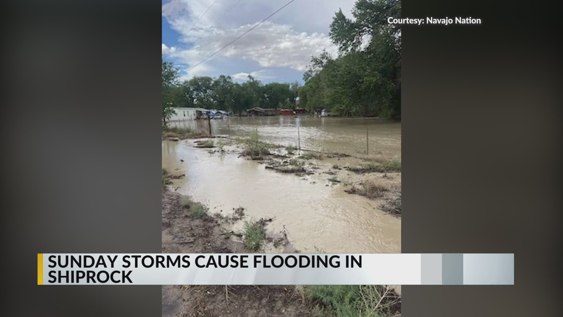Sunday storms cause flooding in Shiprock – KRQE NEWS 13 – Breaking News ...