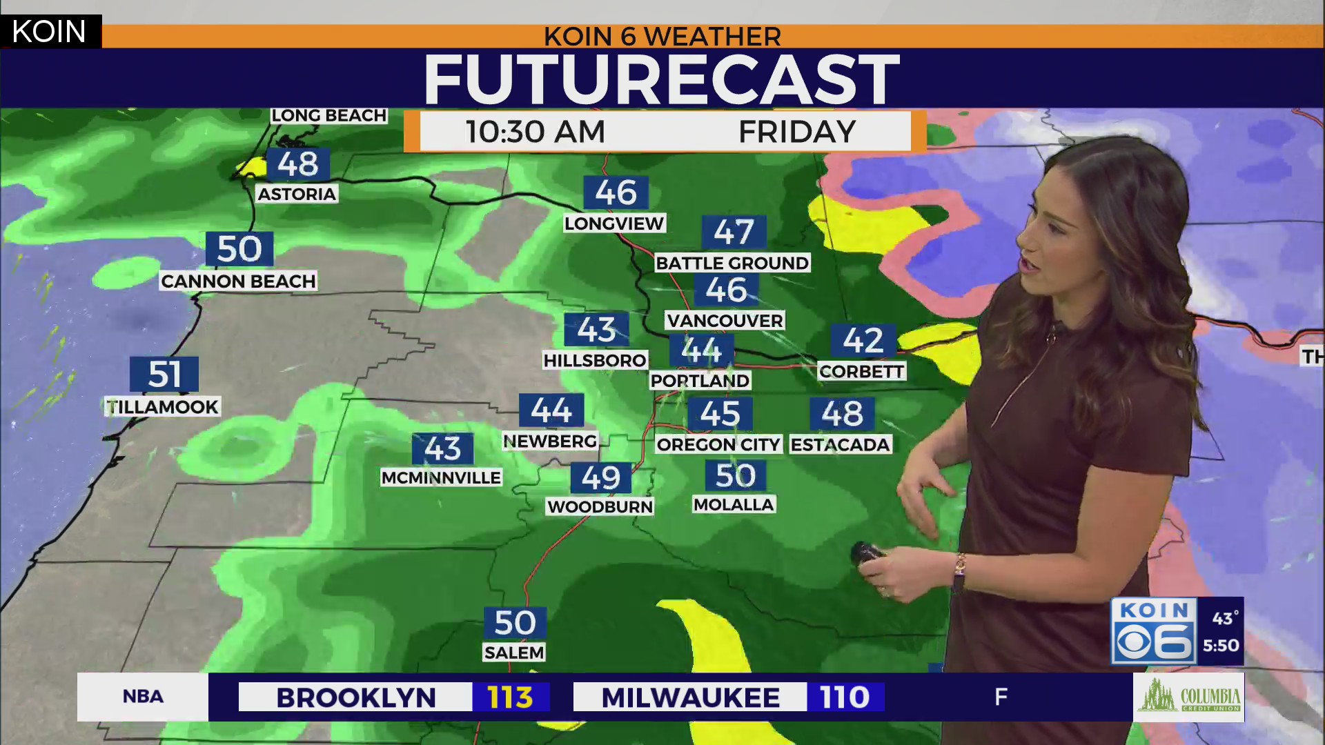 Weekend Forecast: Wet to dry pattern ahead for Portland – KOIN.com