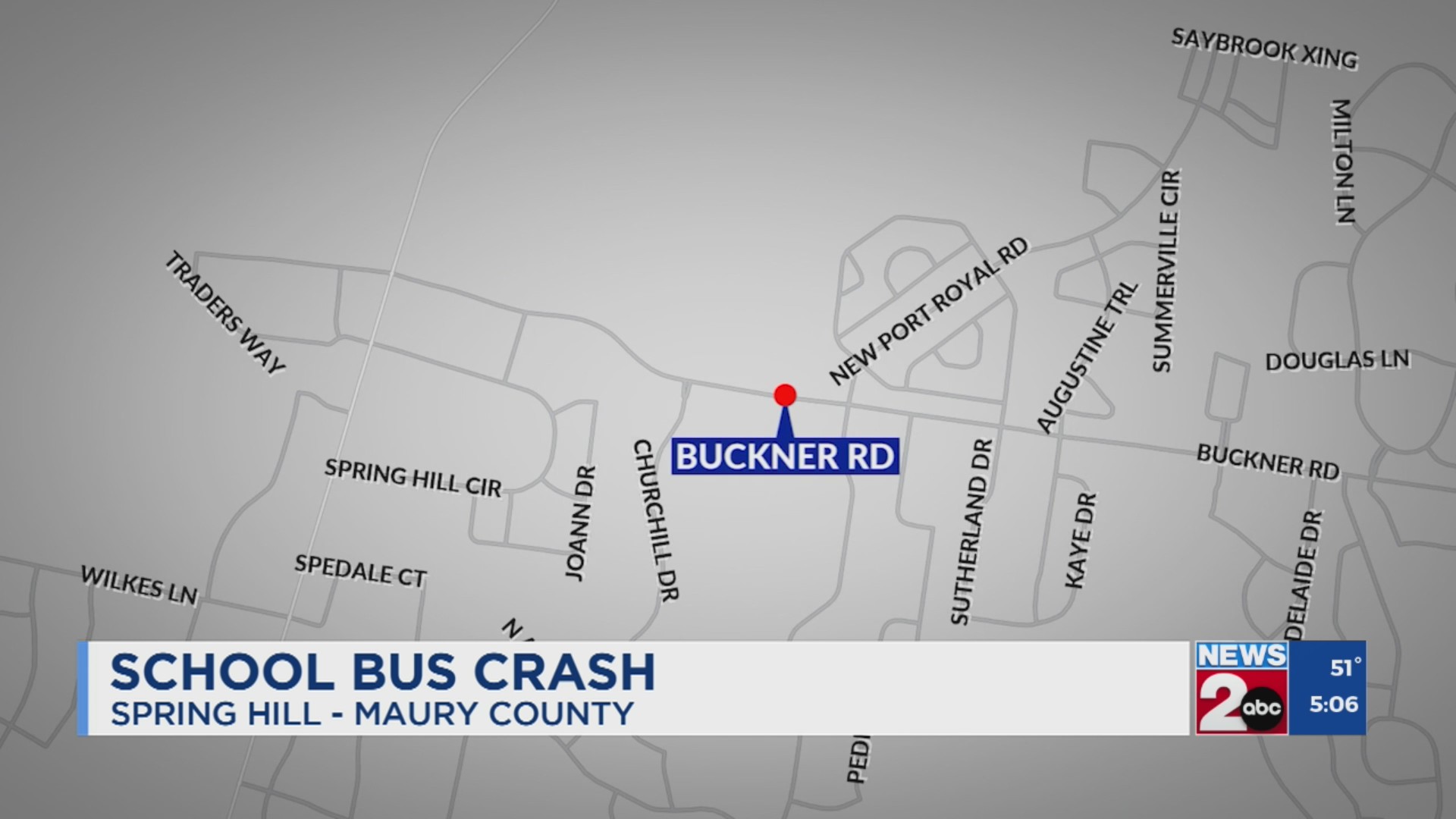 Spring Hill authorities respond to crash involving school bus – WKRN News 2