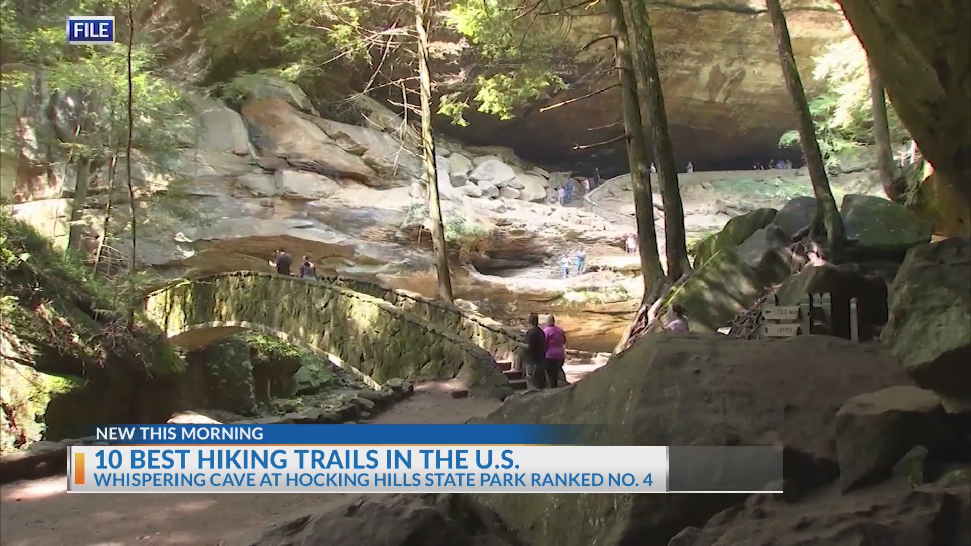 Hocking Hills hiking trail voted Top 10 in the U.S.