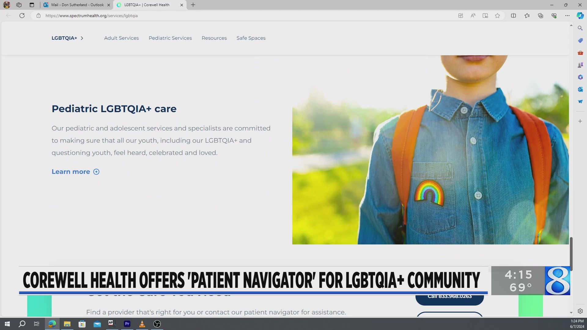 Corewell Health service helps LGBTQ+ patients find care