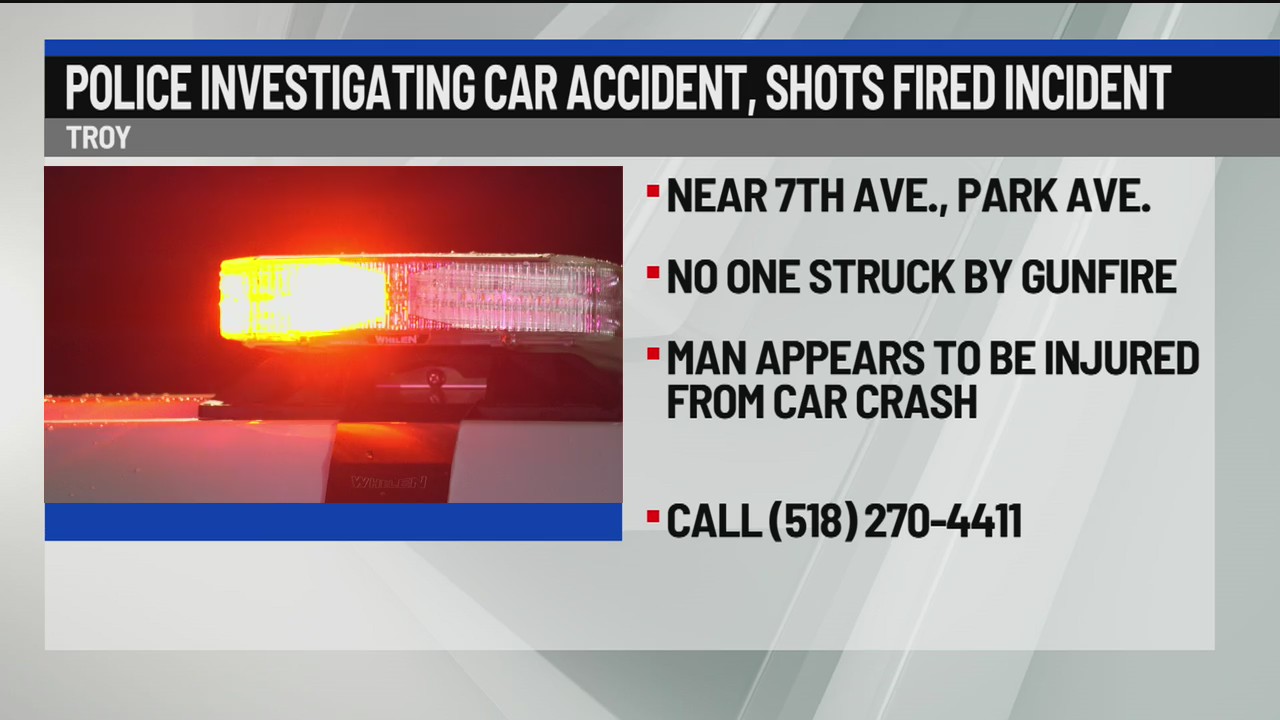 Police investigating car crash, shots fired – NEWS10 ABC