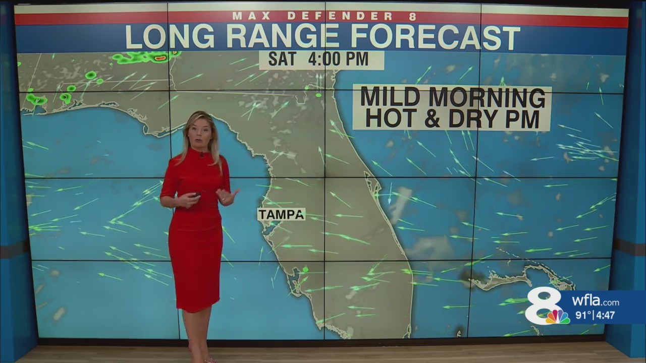 Hot & mostly dry weekened- here’s Rebecca’s forecast for Friday evening ...