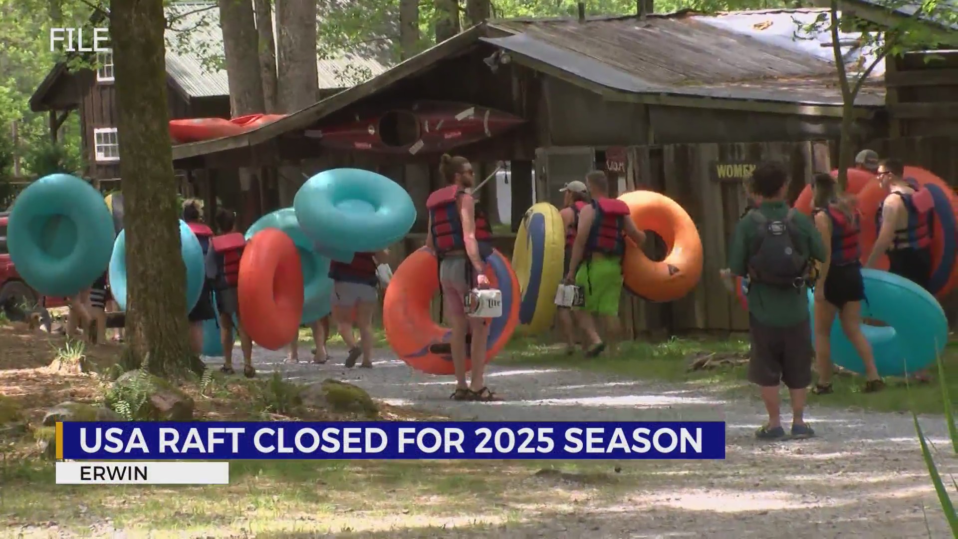 Usa Raft USA Raft Adventure Resort closed for 2025 season β WJHL | Tri-Cities ...