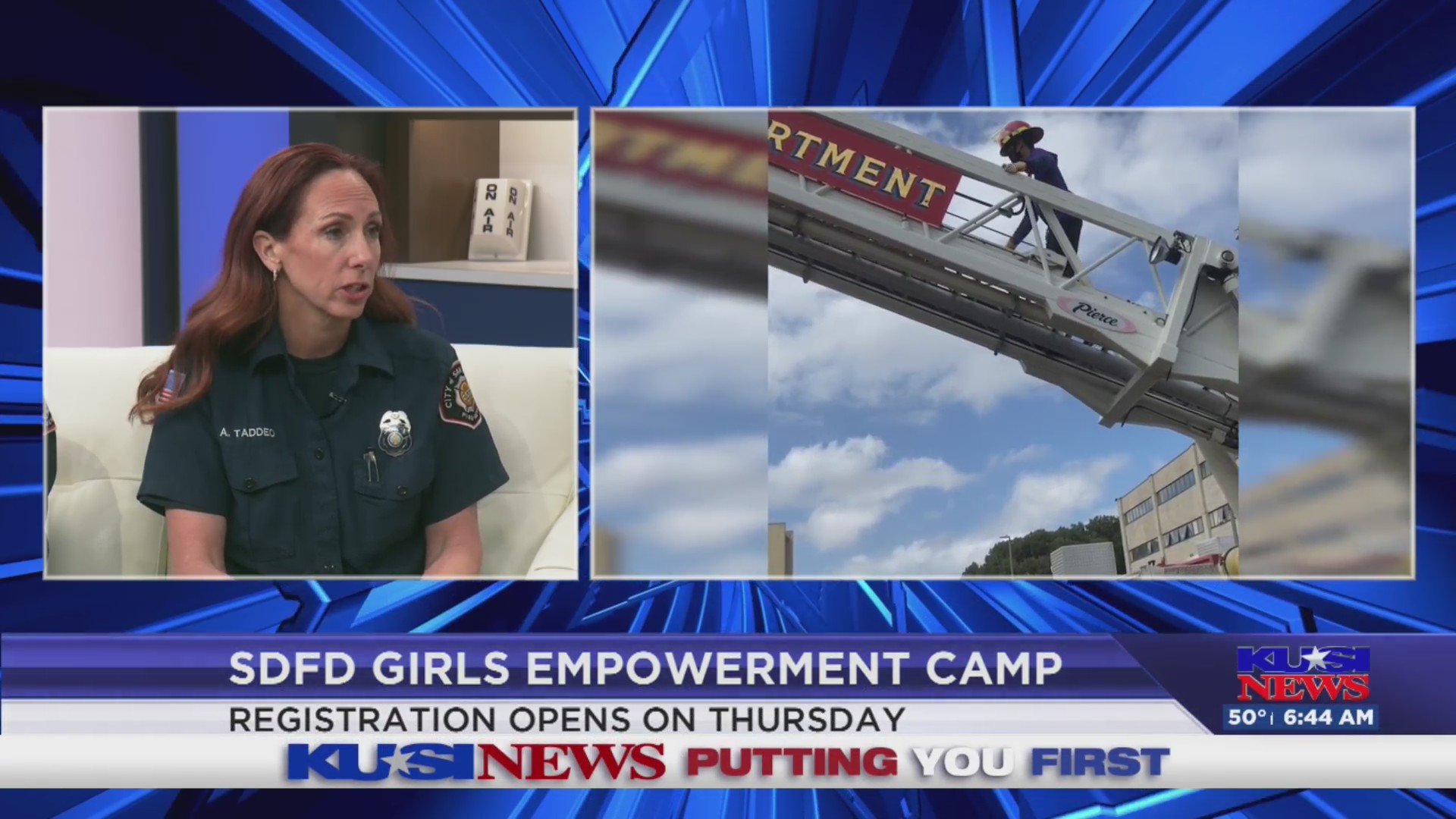 San Diego Fire-Rescue Girls Empowerment Camp – FOX 5 San Diego & KUSI News