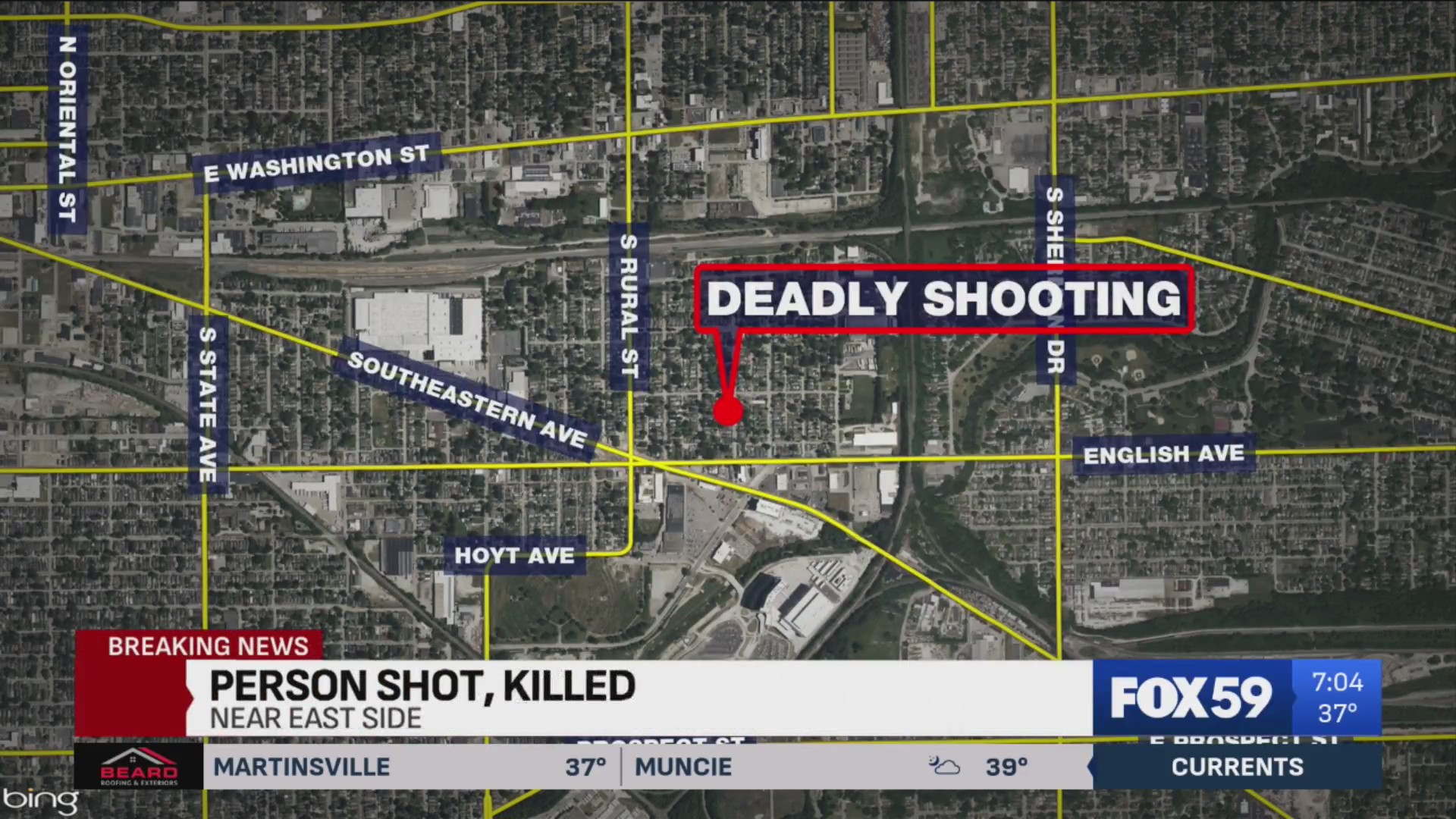 IMPD: Shooting victim found lying in road on near east side – Fox 59