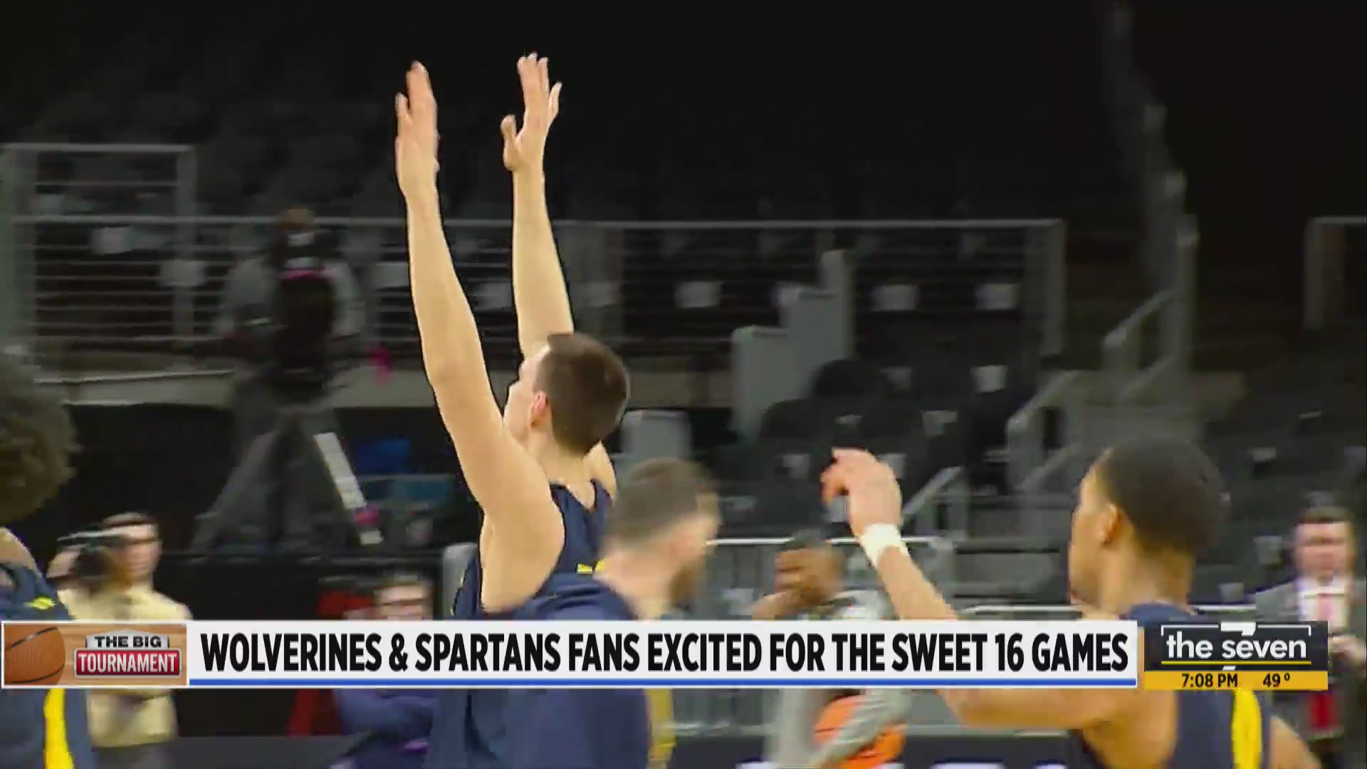 Fans of Spartans, Wolverines excited for Sweet 16 games – KWKT – FOX 44