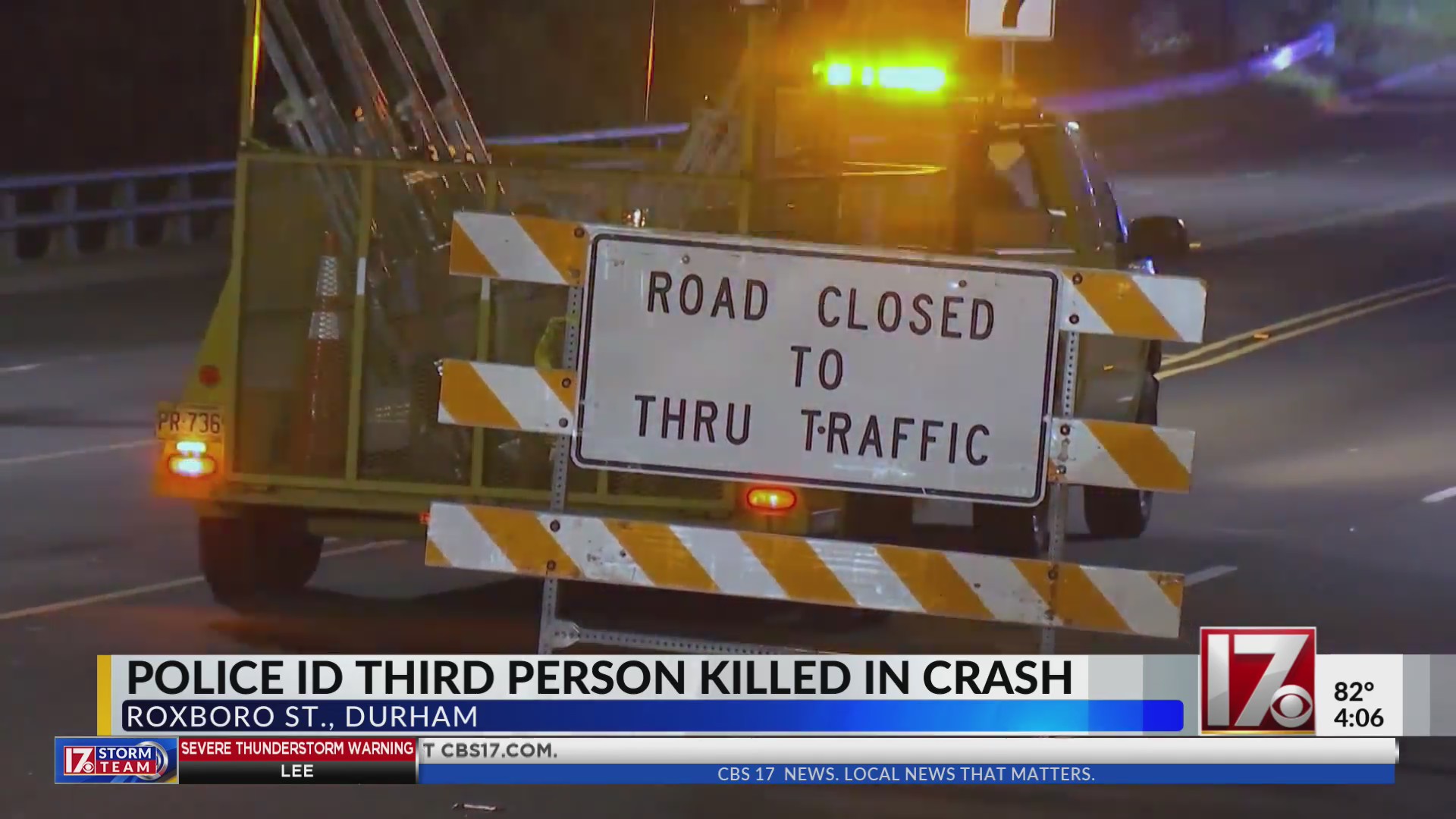 Driver identified in deadly Durham County crash – CBS17.com