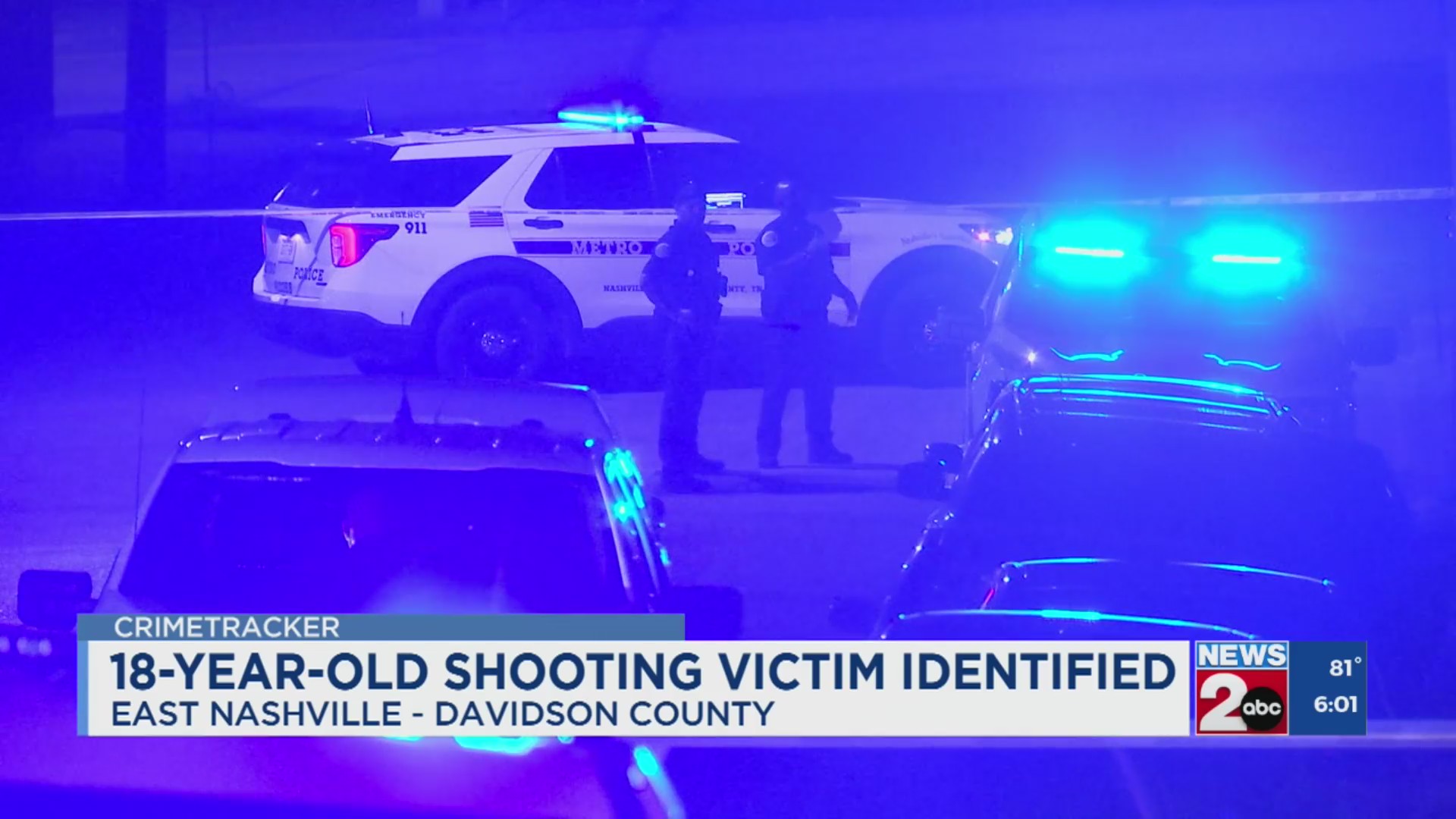 MNPD identifies 18-year-old shooting victim – WKRN News 2