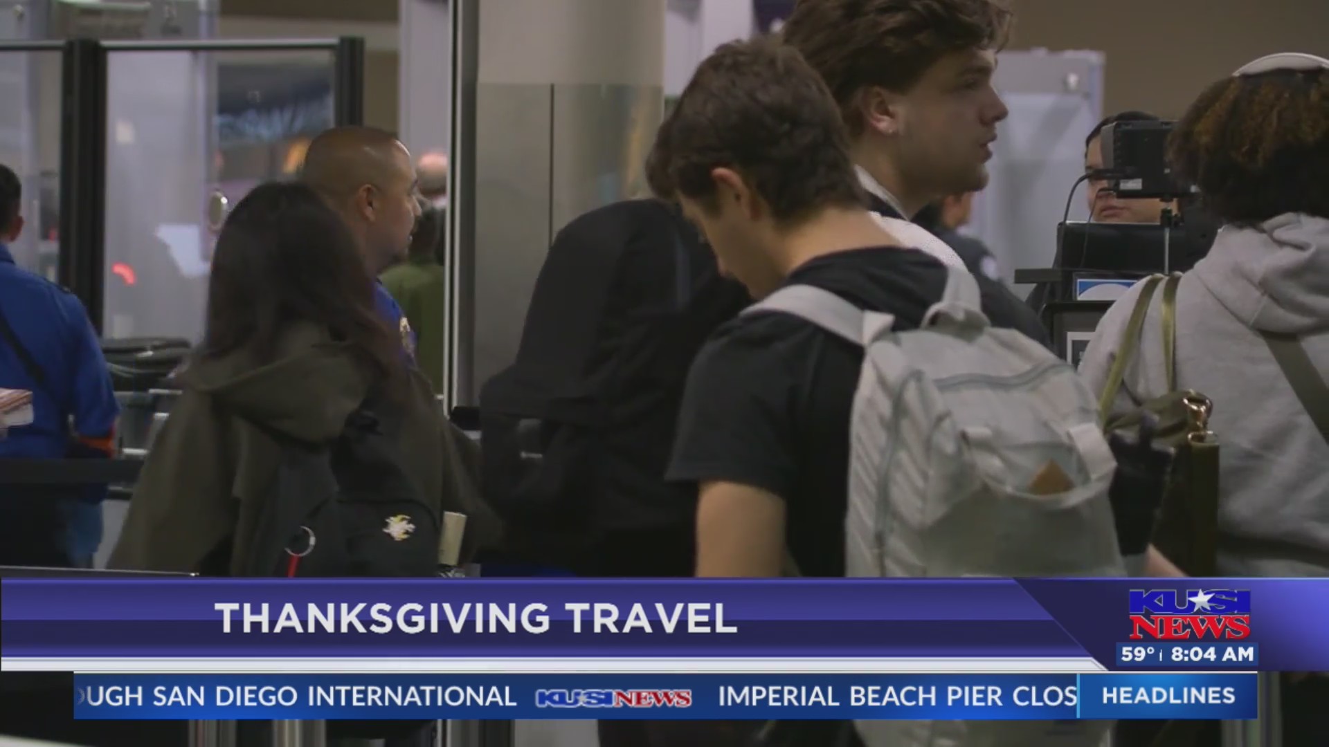 Thanksgiving travel rush underway at San Diego International Airport ...