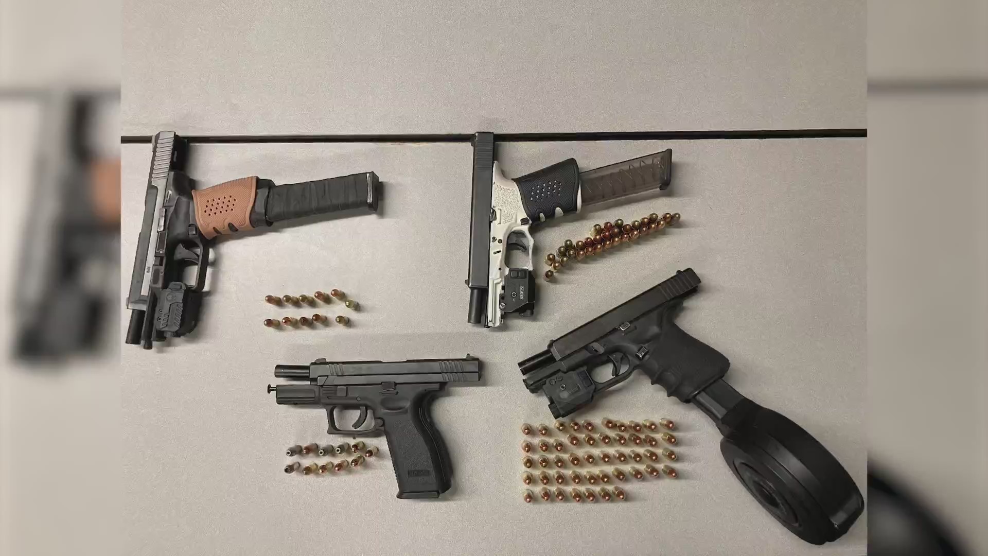 Man, 3 teens arrested on weapons charges during traffic stop in ...