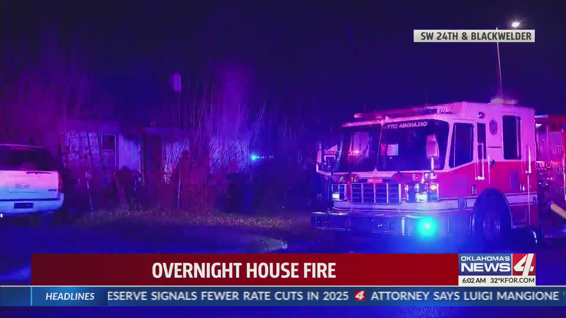 Firefighters respond to house fire in SW Oklahoma City – KFOR.com ...