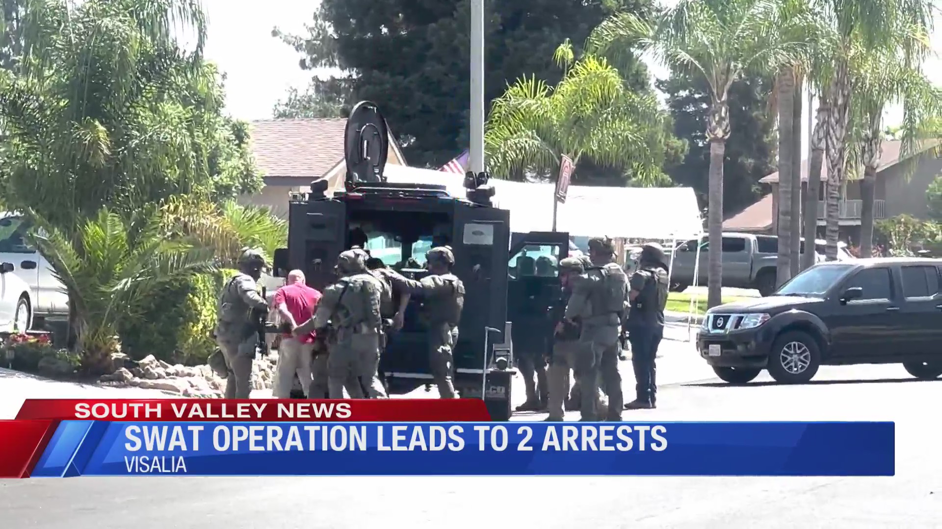 Visalia SWAT arrests 2 in kidnapping, attempted homicide, police say