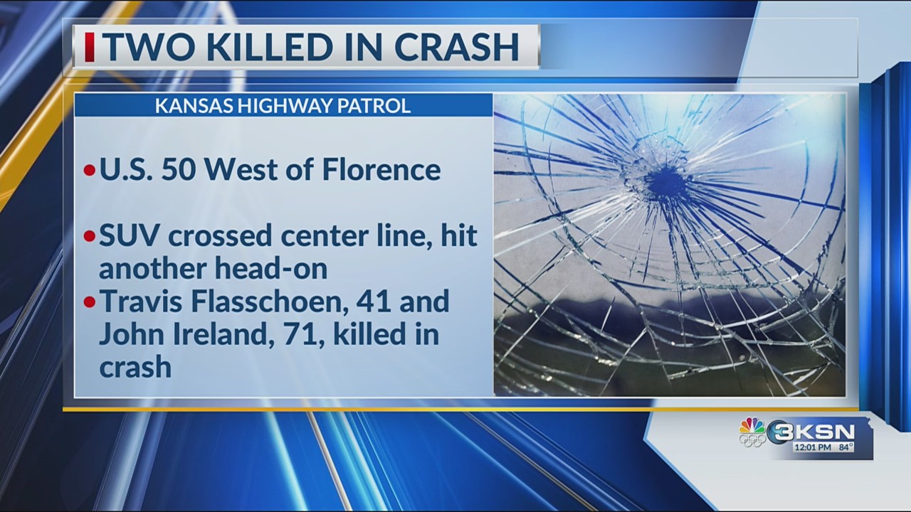 KHP: 2 men killed in crash on U.S. Highway 50 in Marion County – KSN-TV