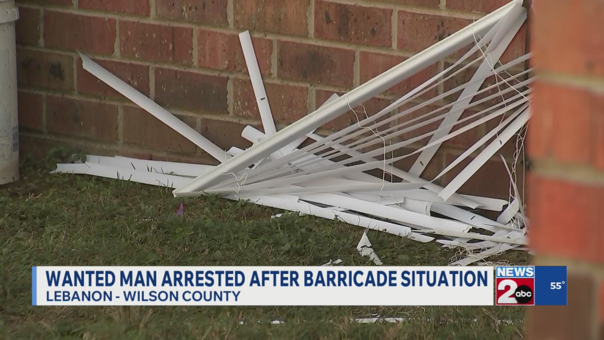Wanted man arrested after barricade situation in Lebanon – WKRN News 2
