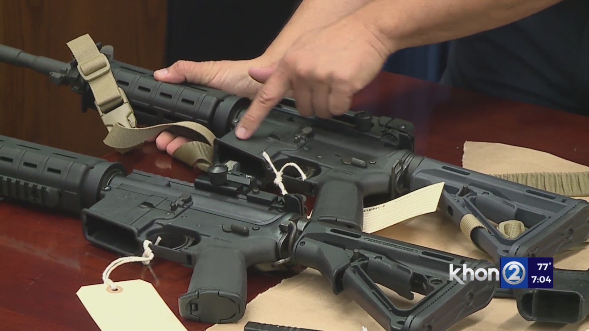 Ghost gun confiscations and arrests surge in Honolulu – KHON2