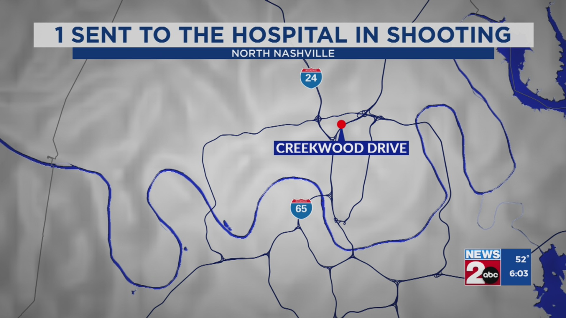 1 injured after shooting on Creekwood Drive in Nashville – WKRN News 2