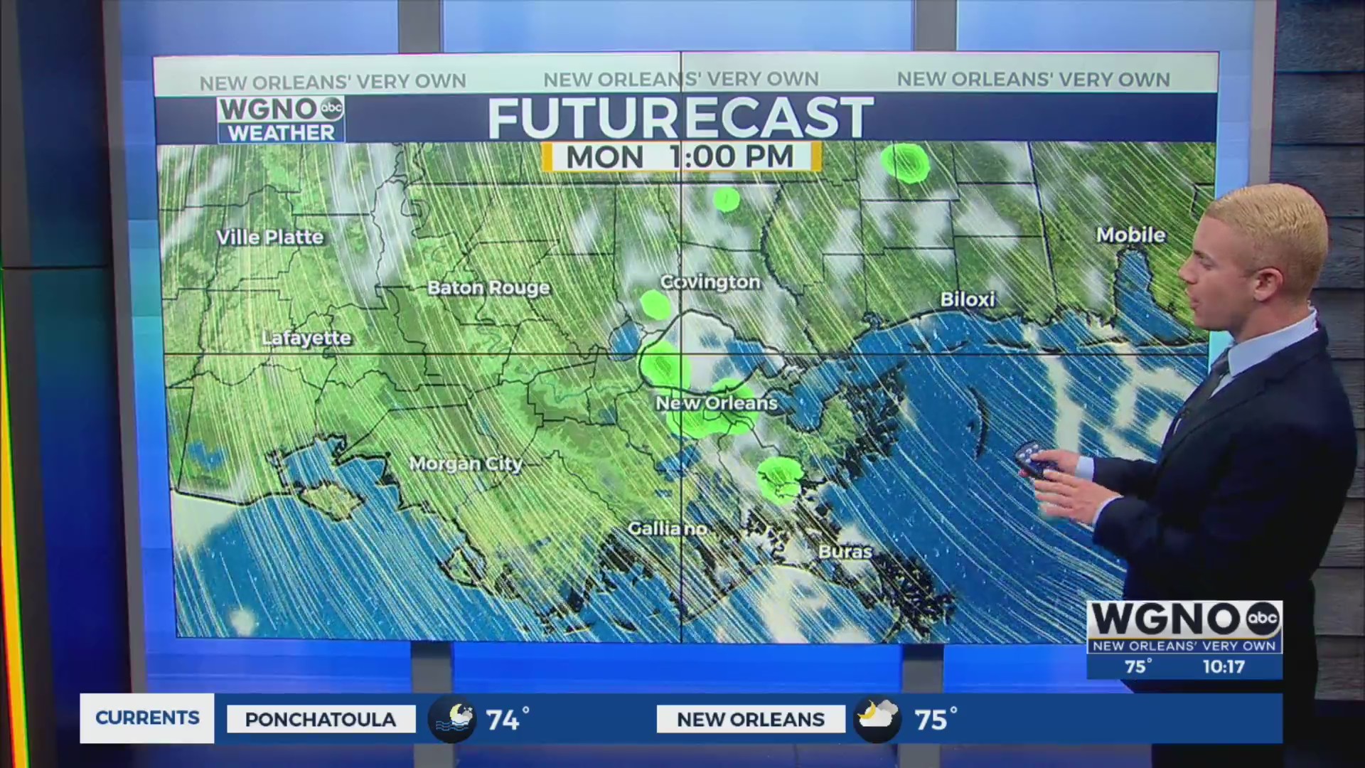 Isolated showers, nearrecord warmth in NOLA next few days WGNO