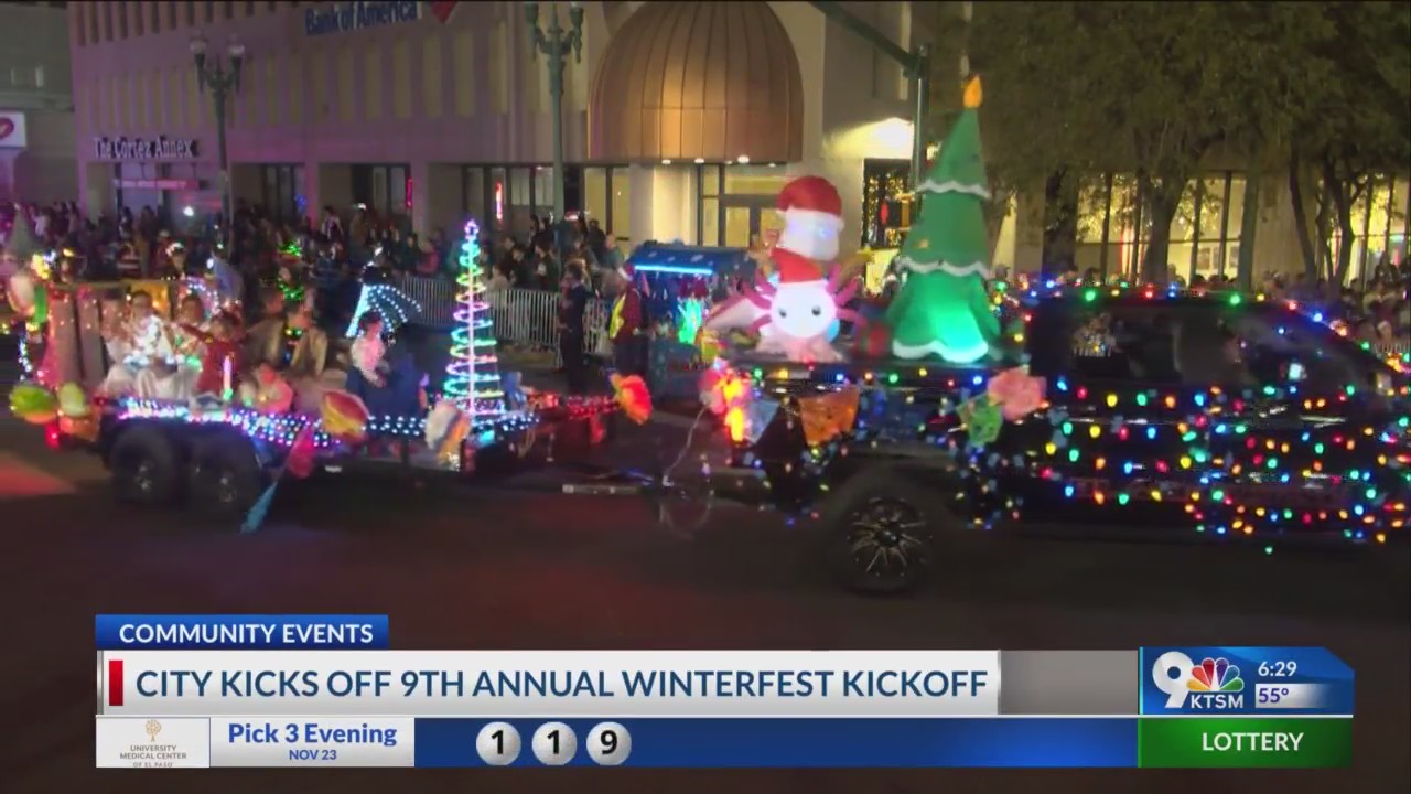 WinterFest 2024 kicks off holiday season with tree lighting, parade ...