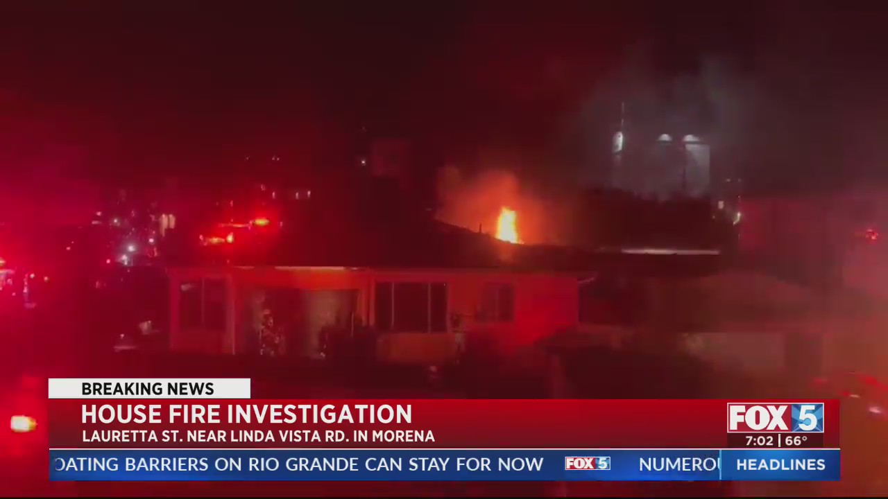 Dog, resident rescued after duplex catches fire in Morena neighborhood ...