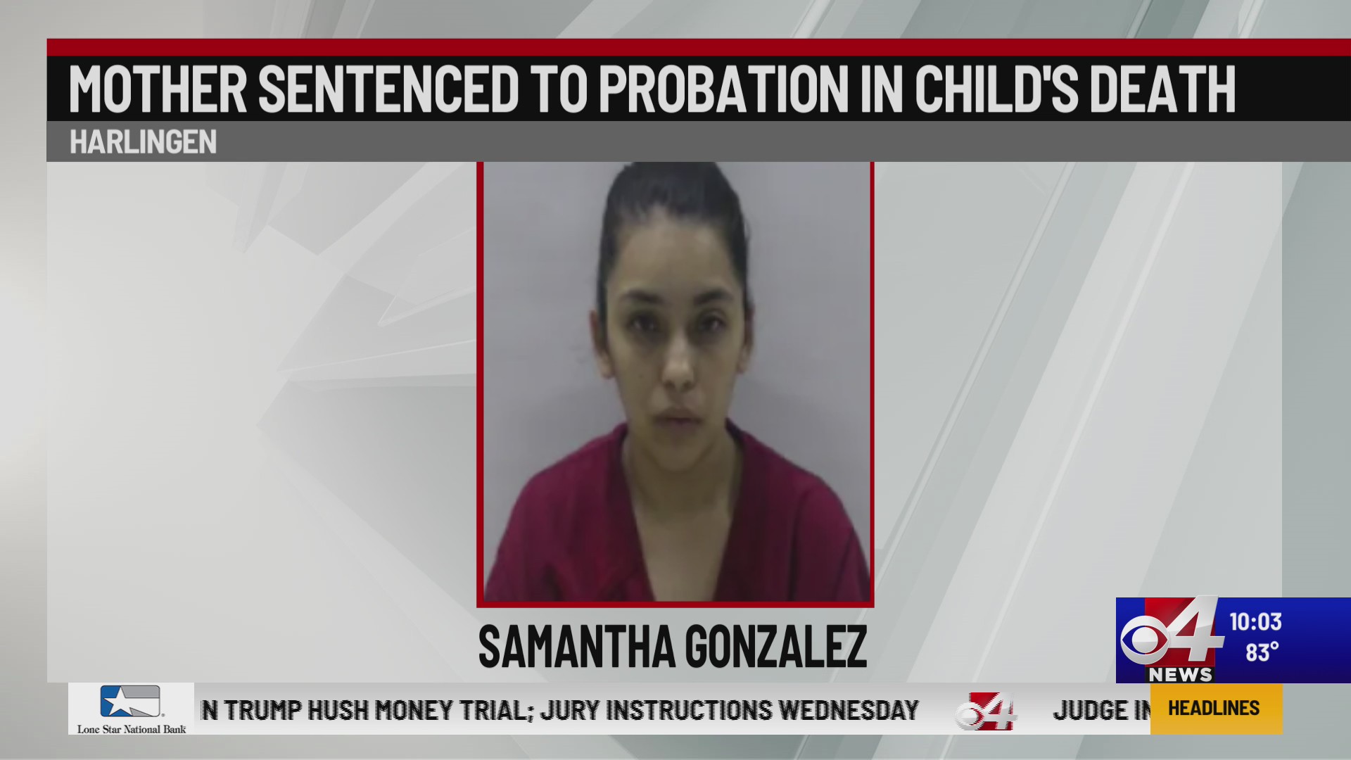 Mother sentenced to probation in child’s death case – KVEO-TV