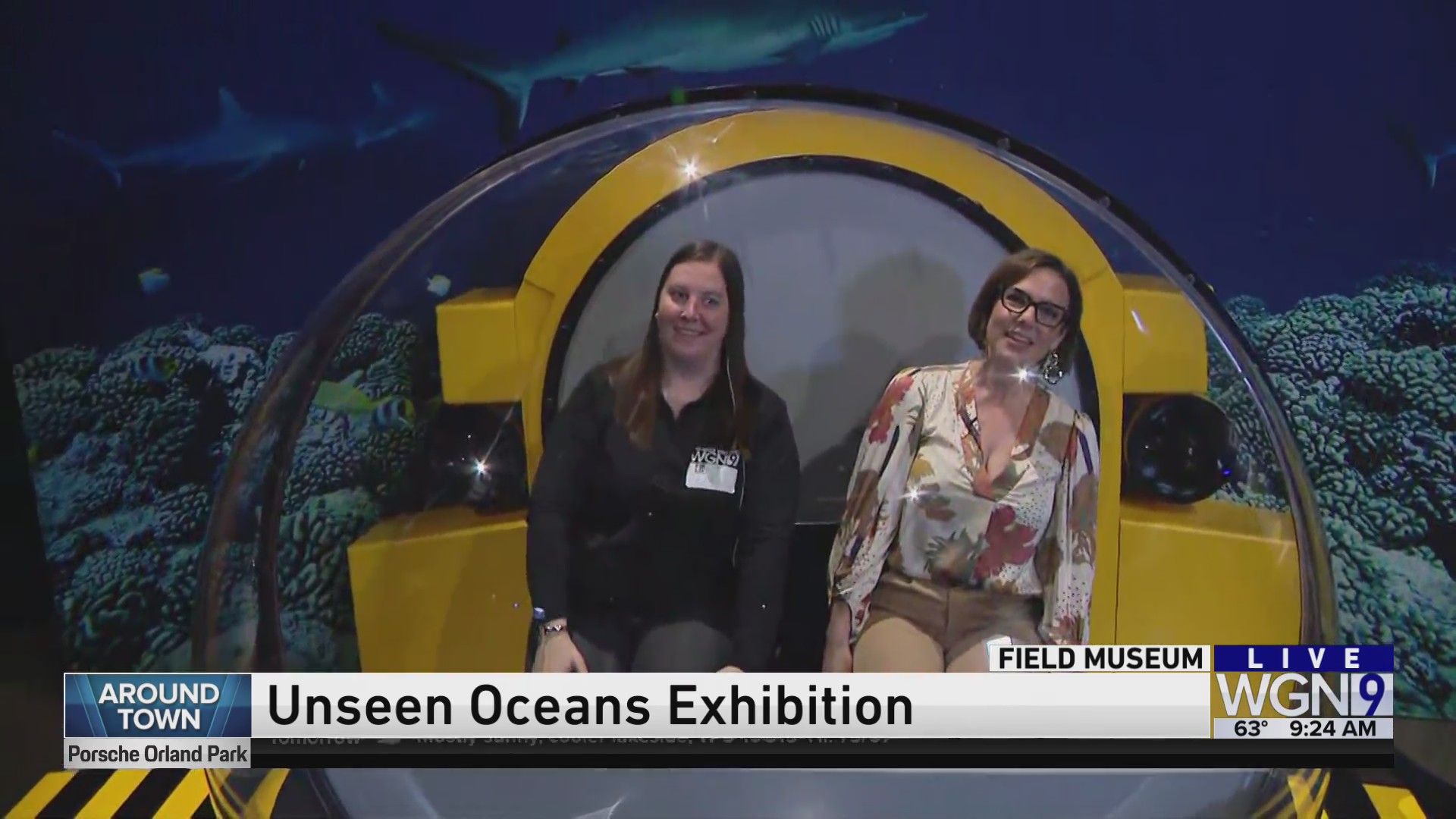 Around Town – Unseen Oceans – WGN-TV