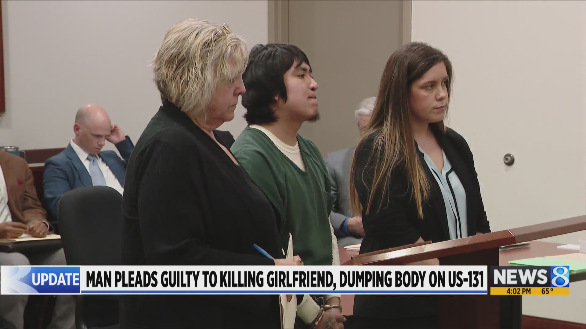 Man pleads guilty to killing girlfriend, dumping body on US-131 ...