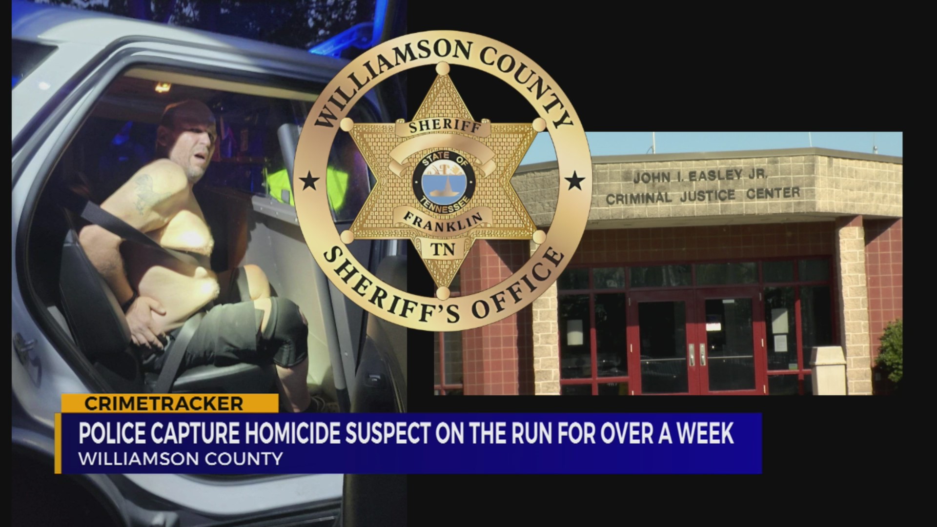 Police capture homicide suspect on the run for over a week – WKRN News 2