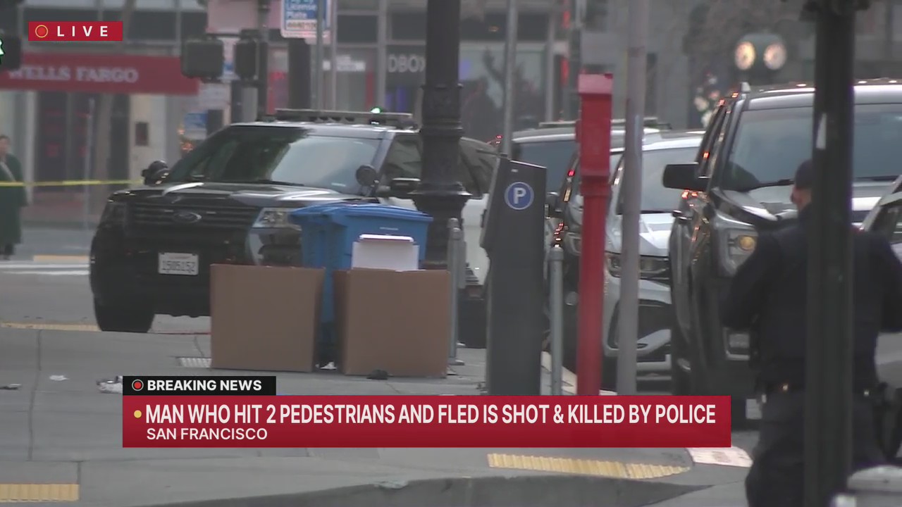 San Francisco hit-and-run suspect dead after police shooting – KRON4