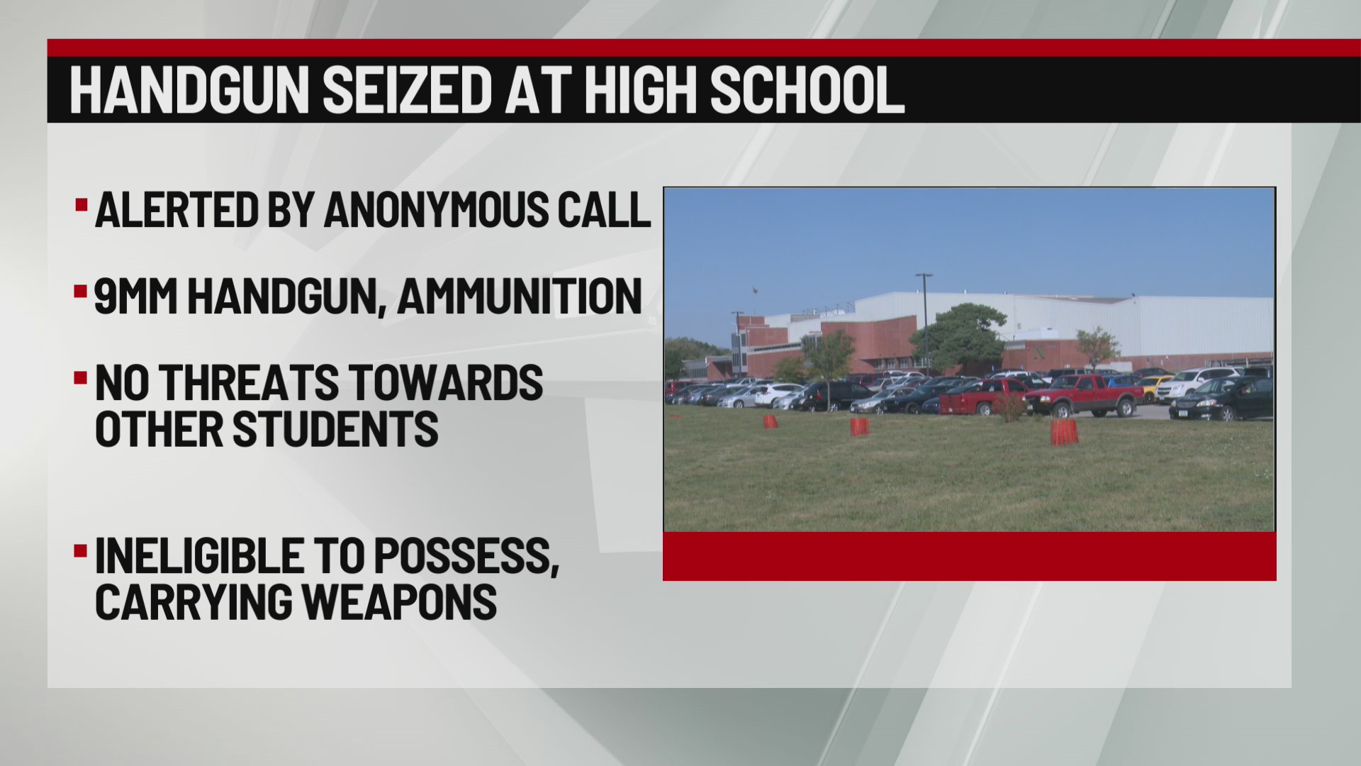 DMPD: Student charged for allegedly bringing handgun to North High ...