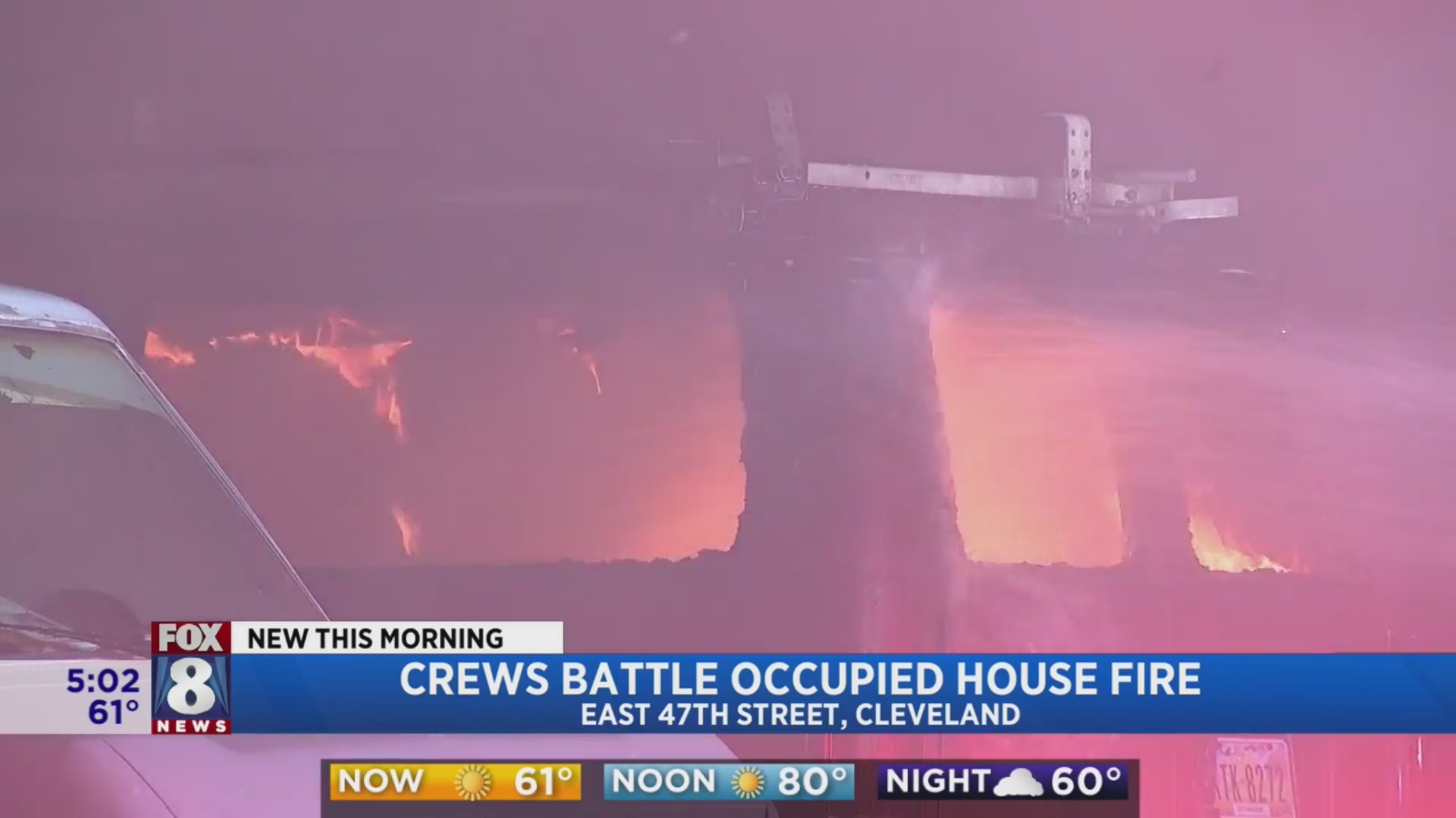 Cleveland house fire – Fox 8 Cleveland WJW