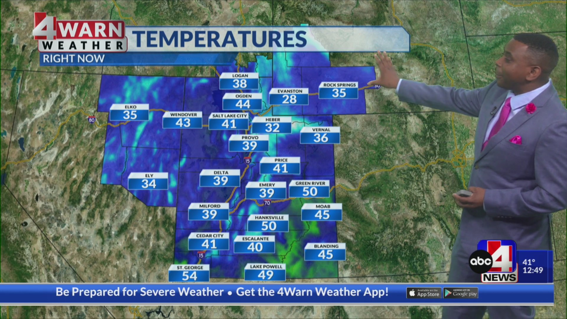 Snow showers linger before weekend warm up – ABC4 Utah