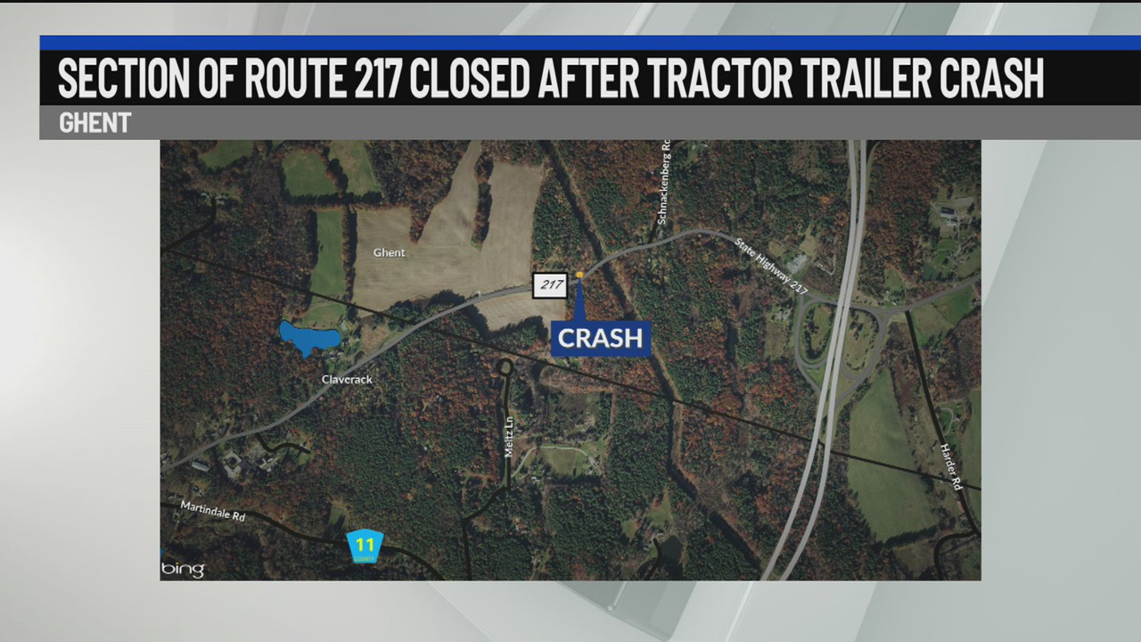 Crash on Route 217 in Ghent closes multiple lanes – NEWS10 ABC