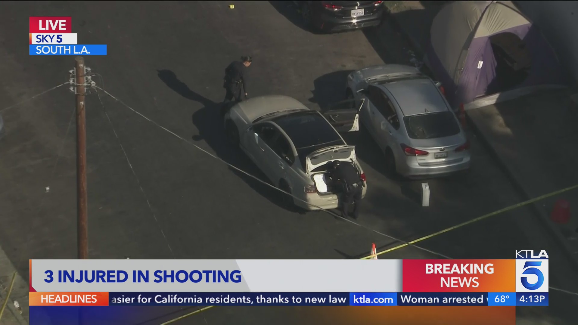 Multiple people injured in South L.A. shooting – KTLA