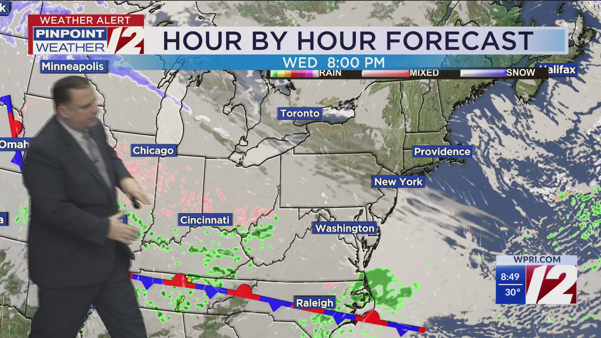 WPRI 12 Weather Forecast for 2/3/25: Messy roads this morning; dry ...