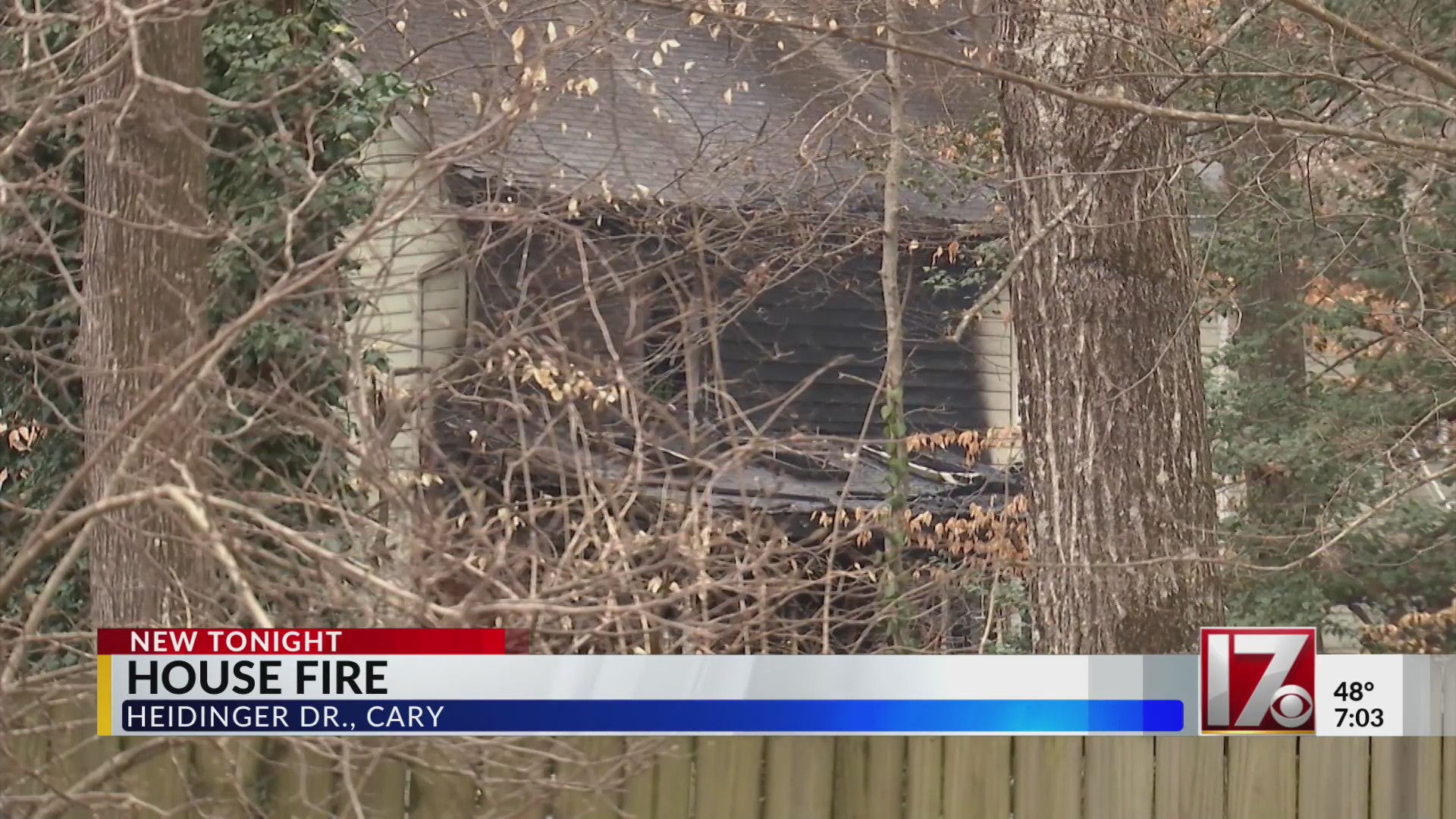 Cary residents displaced by house fire – CBS17.com